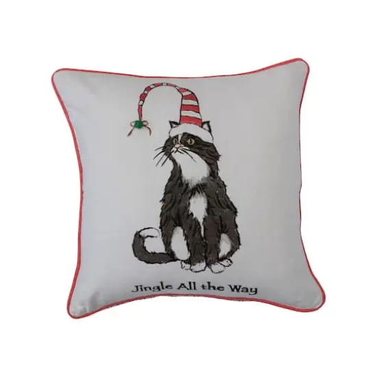 Hello Honey&reg; Jingle All the Way Cat Pillow by Ashland&reg; {1}