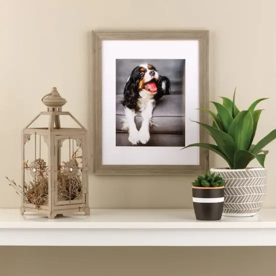 Home 8" x 10" Gray Frame with Mat by Studio D&eacute;cor&reg; {5}