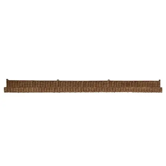 Hello Honey&reg; 5ft. Handwoven Rattan Wall Shelf {4}