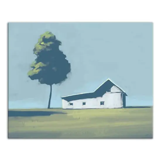 Barn And Big Sky 20" x 16" Canvas Wall Art {1}