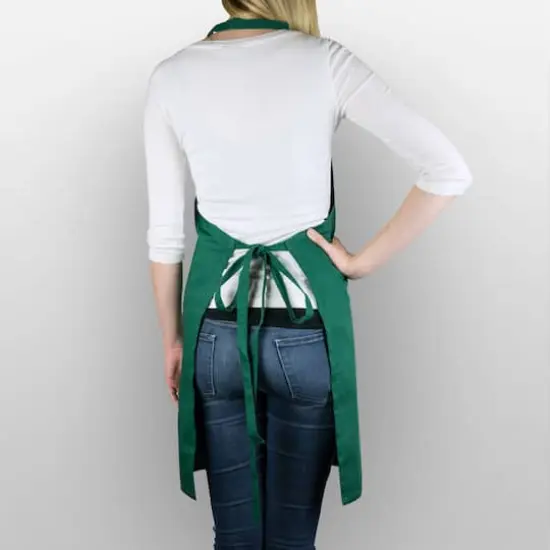 DII&reg; Chino Chef Apron Dark Green {5}
