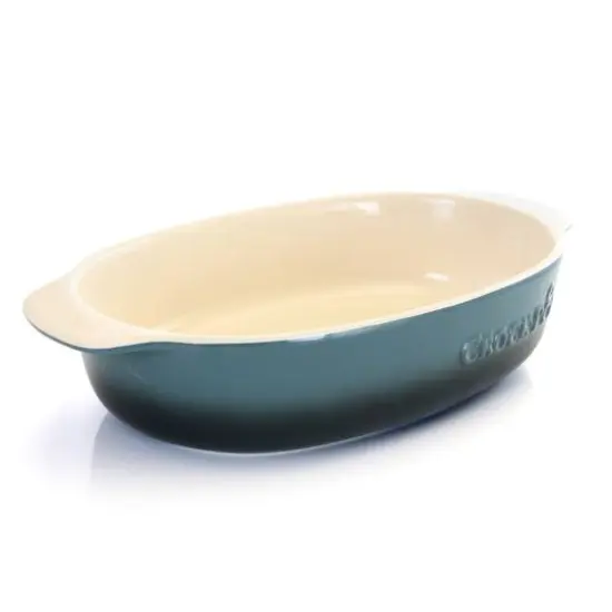 Crock-Pot 2.5qt. Blue Stoneware Bake Pan {1}