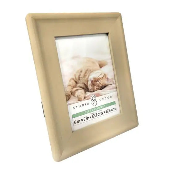 Expressions&trade; 5" x 7" Rounded Wood Frame by Studio D&eacute;cor&reg; Rustic {6}