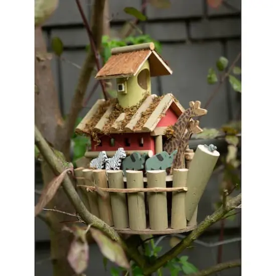 12.5" Noah's Ark Birdhouse {5}