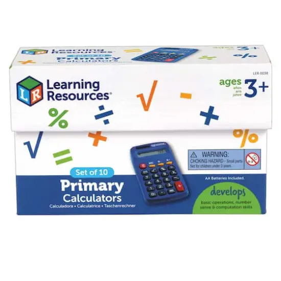 Primary Calculator Set of 10 {3}