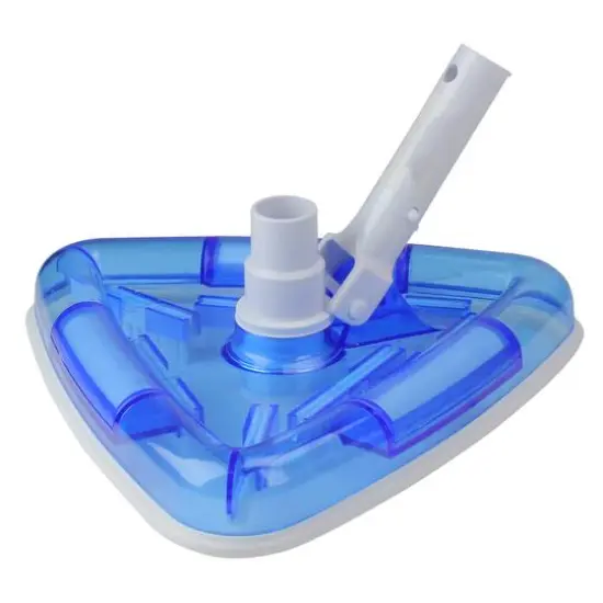 11" Deluxe Triangular Swimming Pool Vacuum Head {1}