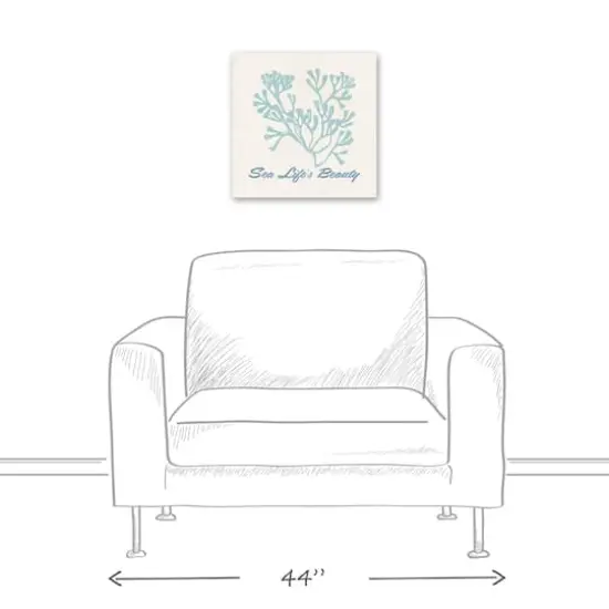 See Life's Beauty 16" x 16" Canvas Wall Art {4}