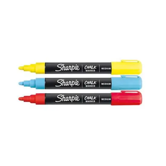 Sharpie&reg; Primary Medium Point Wet Erase Chalk Markers {3}