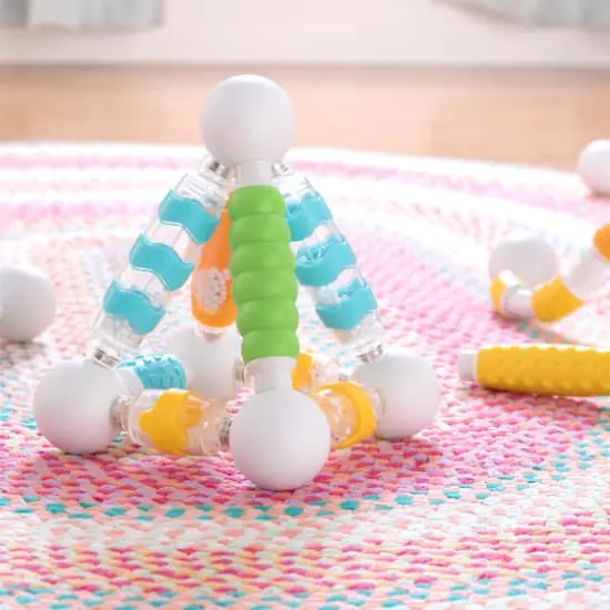 Guidecraft Grippies&reg; Shake, Build & Curve Set {3}