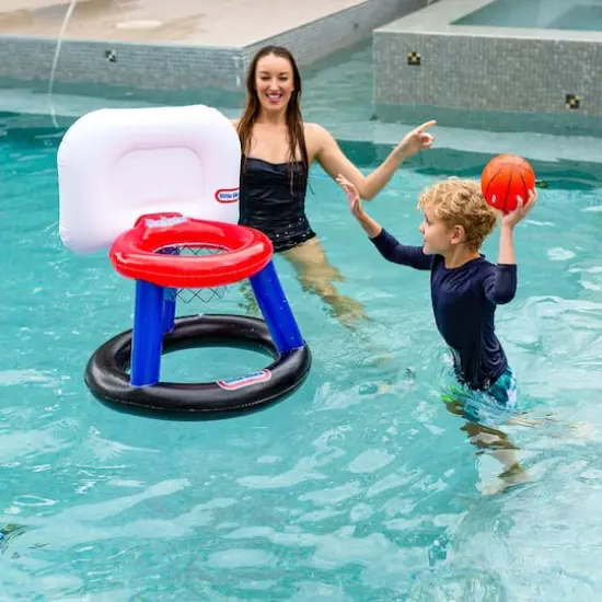 Little Tikes&reg; Splash N Fun Inflatable Floating Basketball Game {1}