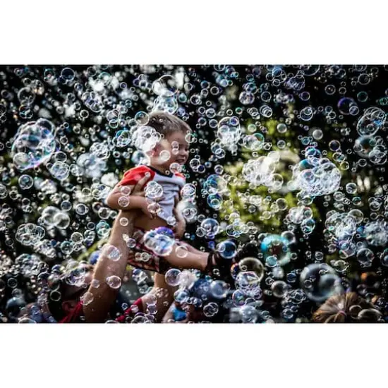 Atomic Bubbles 4oz. Bubble Love Bubblegum Scented Bubbles, 6ct. {6}