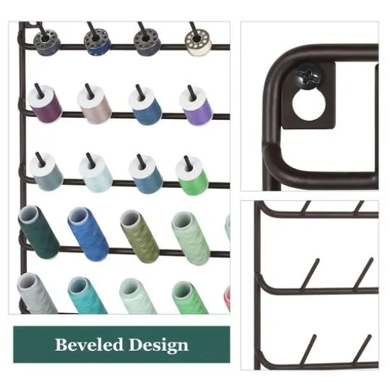 NEX&trade; Brown 54-Spool Metal Thread Rack, 2ct. {4}