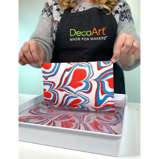 DecoArt&reg; Water Marbling&trade; Tray {4}