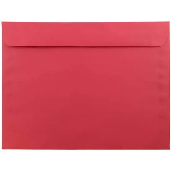 JAM Paper 9" x 12" Booklet Envelopes, 25ct. Red {1}