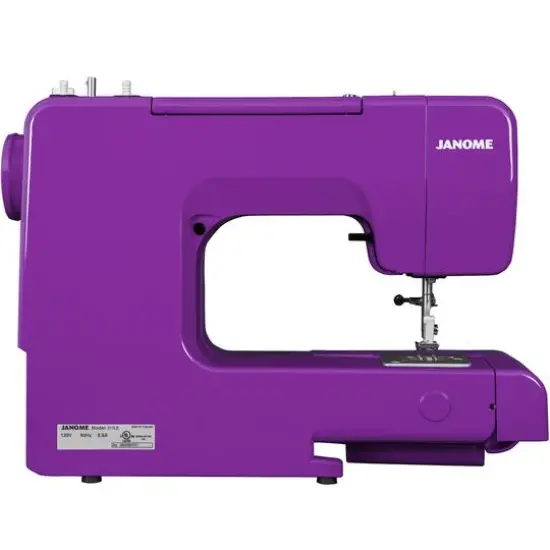 Janome Purple Majesty Easy-to-Use Sewing Machine {10}