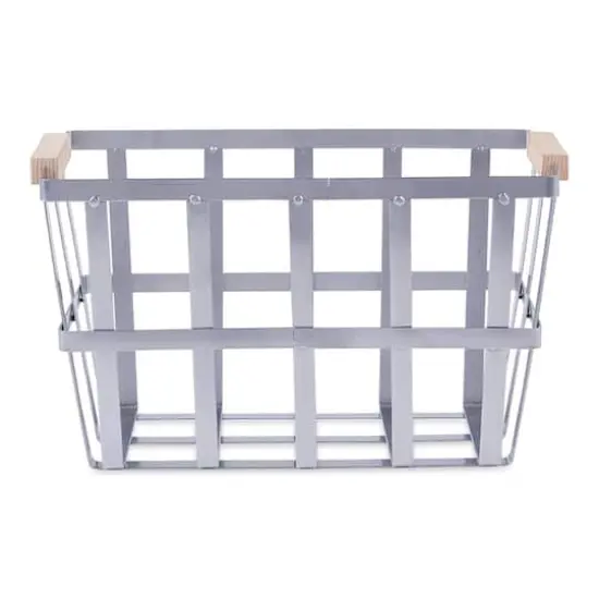 DII&reg; Galvanized Metal Urban Modern Basket Set {3}
