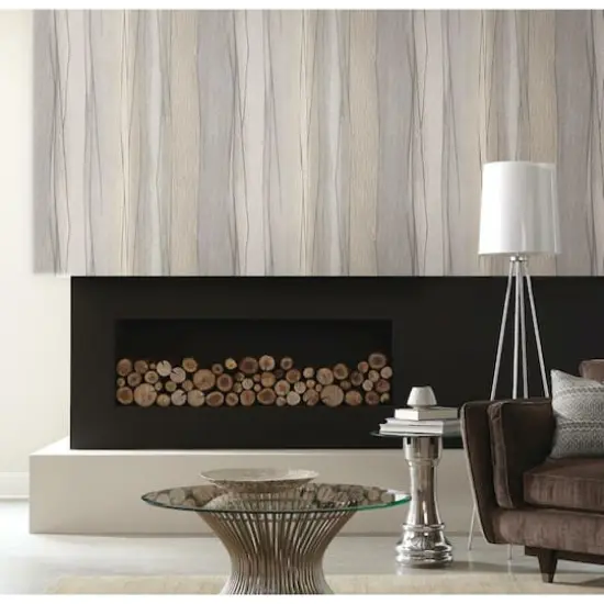 RoomMates Making Waves Peel & Stick Wallpaper Gray/Tan {7}