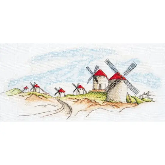 Abris Art Windmills Cross-Stitch Kit {1}