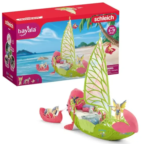 schleich&reg; Bayala&reg; Sera's Magical Flower Boat {4}