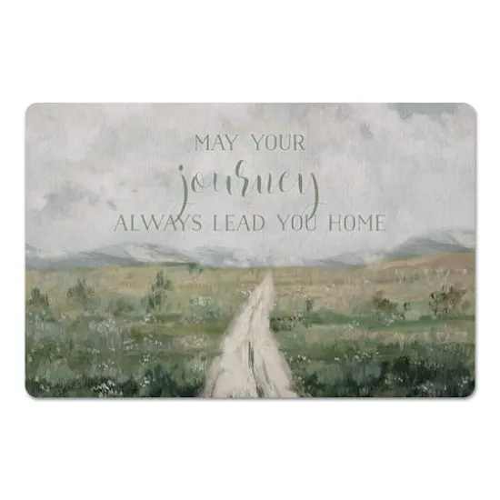 May Your Journey Lead You Home 27" x 18" Floor Mat {1}
