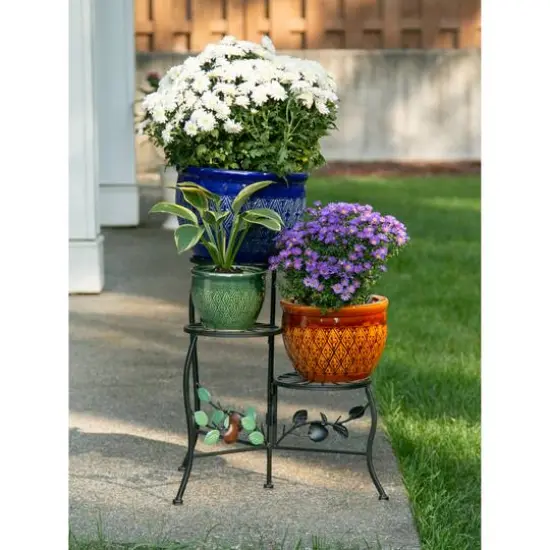 3 Jewel-Tone Flower Pot Set {8}