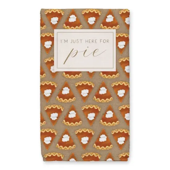 Here For Pumpkin Pie Tea Towel Set {3}