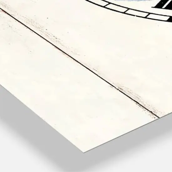 Designart 'Wood Farm Roaster Ii Farmhouse Multipanel Wall Clock {4}