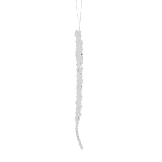 12" Winter Icicle Christmas Ornament {4}