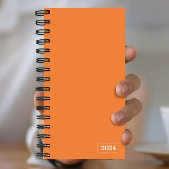 TF Publishing 2024 Citrus Orange Small Weekly Monthly Planner {7}