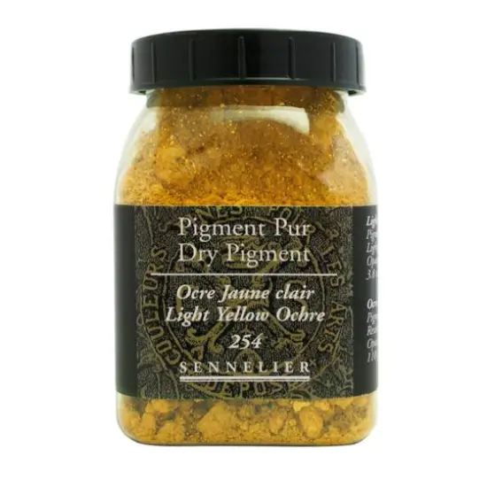 Sennelier Dry Pigment 254 Light Yellow Ochre {1}