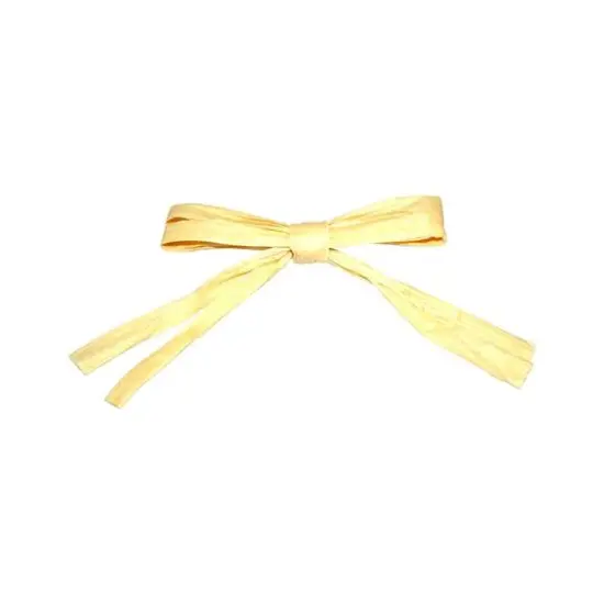 JAM Paper 0.25" 2 Strand Raffia Twist Tie Bows, 100ct. Natural {1}