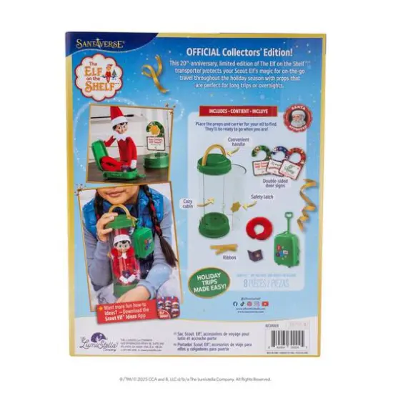 The Elf on the Shelf&reg; Scout Elf&reg; Carrier Limited 20th Anniversary Edition Kit {6}