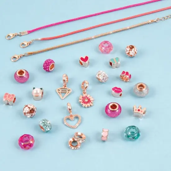 Make It Real&trade; Halo Charms Bracelets Think Pink Set {3}