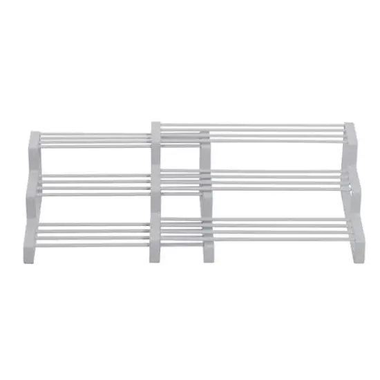 Honey Can Do White Expandable 3-Tier Spice Rack {5}