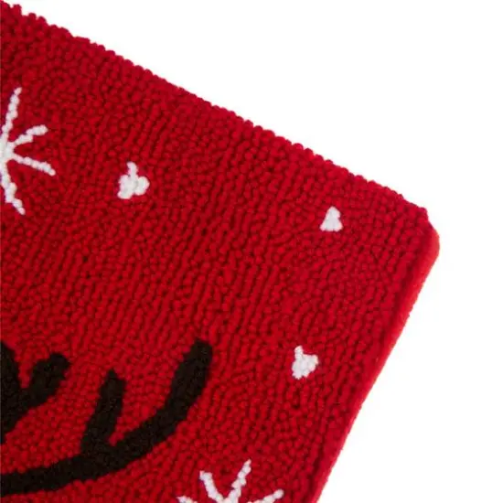 Glitzhome&reg; 20" Red Reindeer Stockings, 2ct. {8}