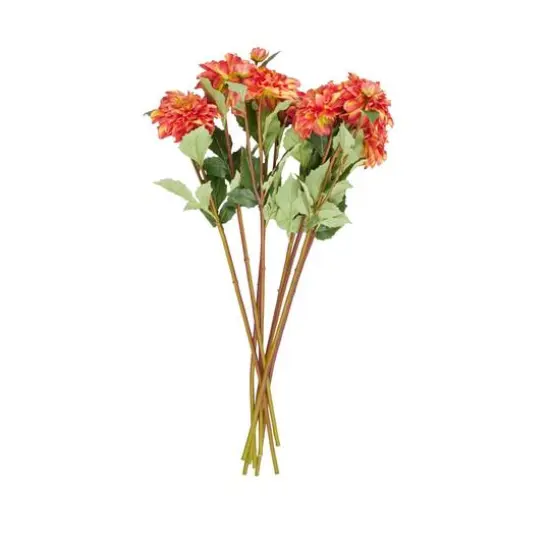 30" Red Dahlia Artificial Flower Stem, 8ct. {7}