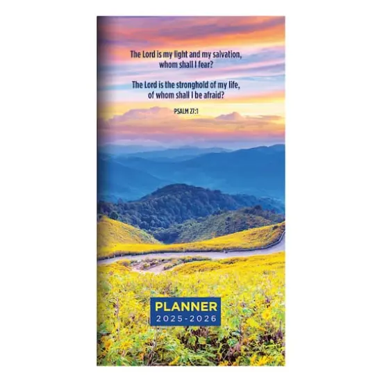 TF Publishing 2025 - 2026 Bible Verse Small Monthly Pocket Planner {1}