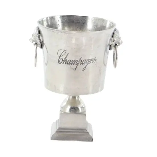 16" Silver Champagne Bucket {3}