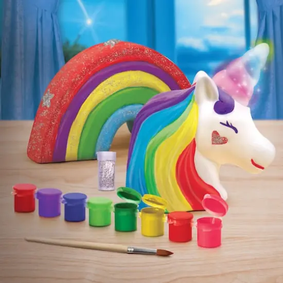 Making in the Moment&trade; 3D Ceramic Light Up Unicorn Figurine {6}