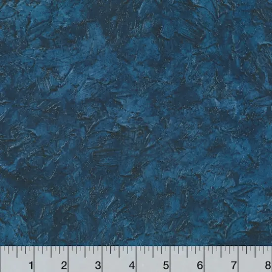 Robert Kaufman Midnight Blue Brush Strokes Cotton Fabric {3}
