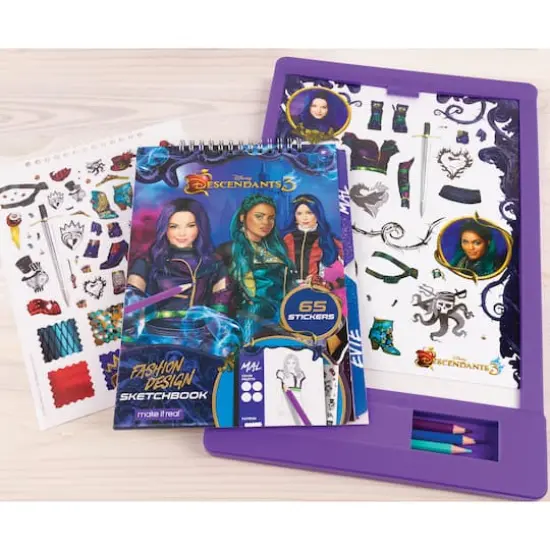 Make It Real™ Disney® Descendants 3 Fashion Design Tracing Light Table Set {3}