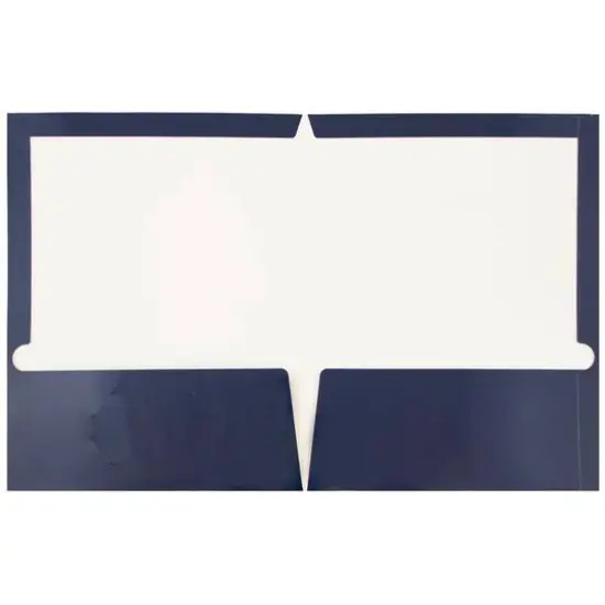 JAM Paper Laid Back Glossy Laminated Two Pocket Folders, 6ct. {4}