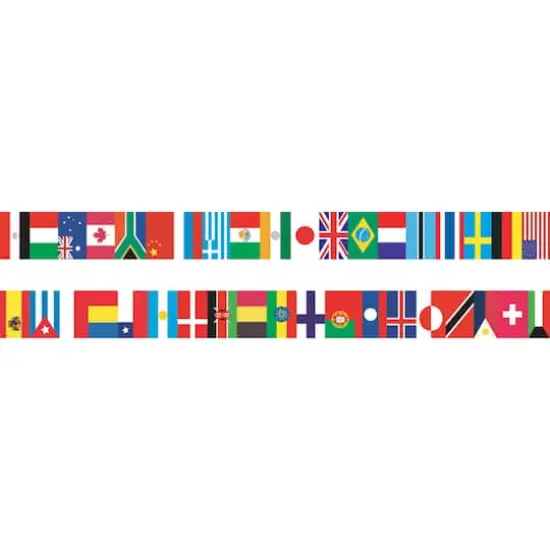Edupress&trade; International Flags Spotlight Border&trade;, 210ft. {3}