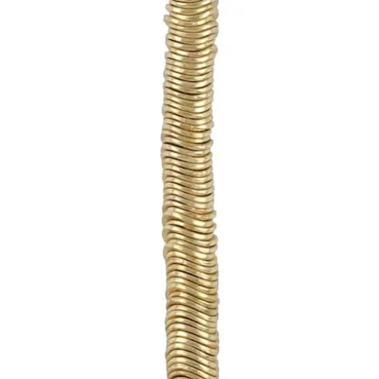 Gold Metal Wavy Disc Beads by Bead Landing&trade; {1}