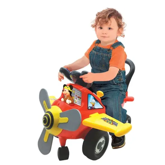 Kiddieland Disney&reg; Mickey Mouse Plane Light & Sound Activity Ride-On {4}