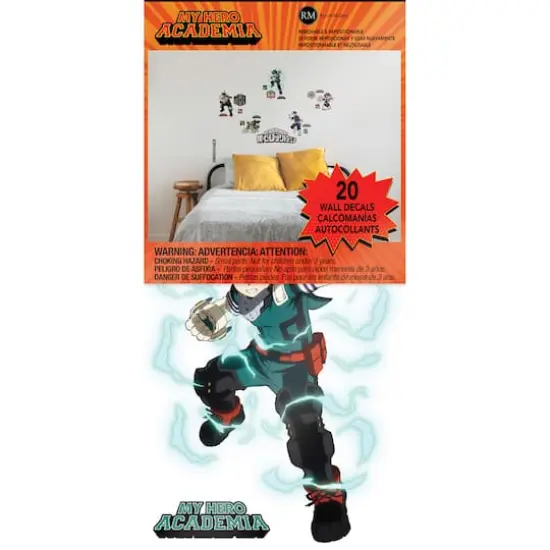 RoomMates My Hero Academia Wall Decals {7}
