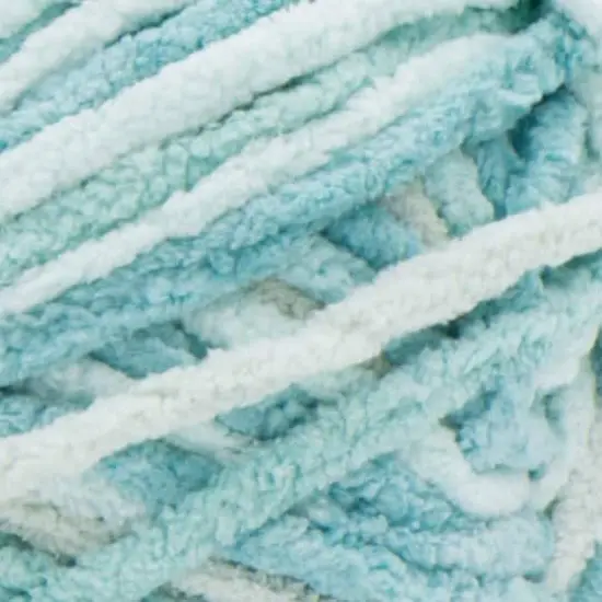 4 Pack Bernat&reg; Baby Blanket&trade; YarnBaby Blue-Green {3}