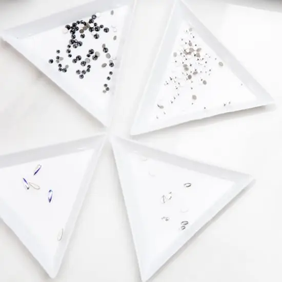 6mm Crystal AB Raindrop Glue-On Austrian Crystals by Bead Landing&trade;, 10ct. {3}