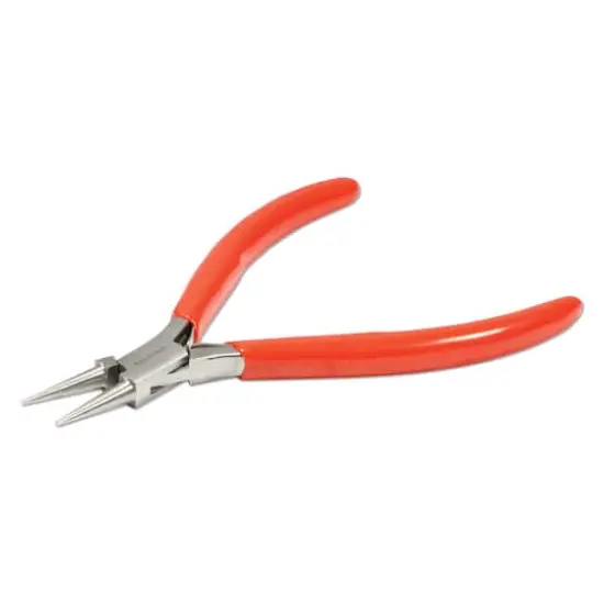 The Beadsmith&reg; 4.75" Red Round Nose Pliers {5}