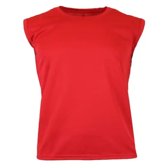 Galaxy By Harvic Men's Performance Muscle Tank Red {1}